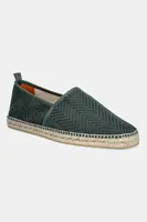 Espadrilky Missoni Corfu zelená barva, MMB001_033