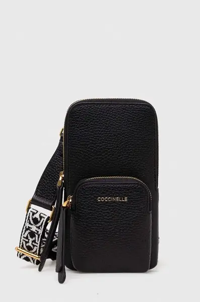 Kožené pouzdro na telefon Coccinelle