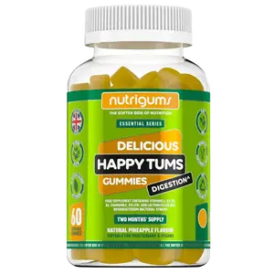 Nutrigums Happy Tums Digestion 60 želé - ananas