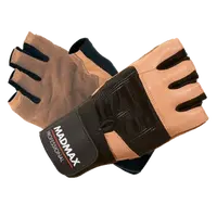 MadMax Rukavice Professional MFG269 hnědé - XL