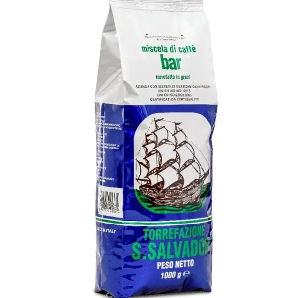 San Salvador Bar Blue 1 kg Zrnková káva