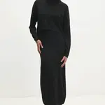 Šaty a svetr Answear.LAB černá barva