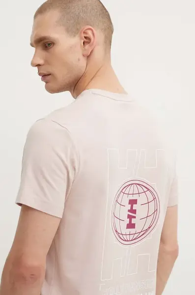 Bavlněné tričko Helly Hansen