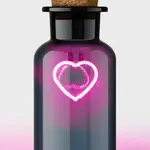 Bezdrátová LED lampa Luckies of London Love Potion více barev