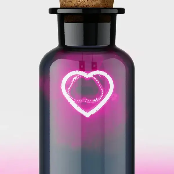 Bezdrátová LED lampa Luckies of London Love Potion více barev