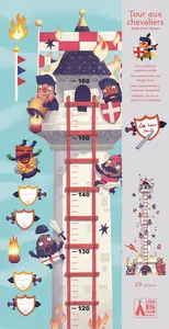 Djeco Samolepkový metr Rytířská věž