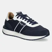 Sneakers boty Pepe Jeans BUSTER CLUB M tmavomodrá barva, PMS60038