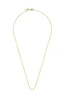 Pozlacený stříbrný náhrdelník Design Letters