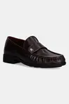 Kožené mokasíny Tommy Hilfiger LOAFER SOFT NAPPA PLEATED TOE