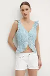 Bavlněný top Pepe Jeans EMILIA PL304799