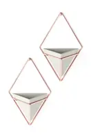 Sada nástěnných květináčů Umbra Trigg 19 x 11 x 6 cm 2-pack