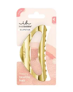 Invisibobble Clipstar Gold Deluxe skřipec do vlasů 1 ks