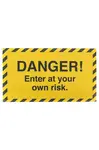 Rohožka Artsy Doormats Danger Enter At Your Own 70 x 40 cm