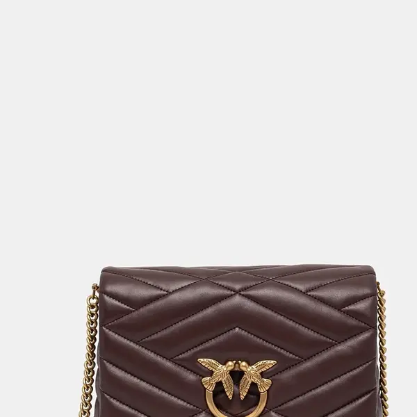 Kožená kabelka Pinko