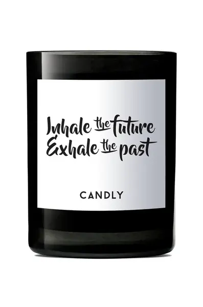 Vonná sójová svíčka Candly Inhale the future/Exhale the past 250 g