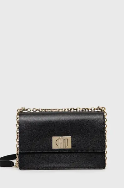 Kožená kabelka Furla