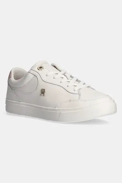 Kožené sneakers boty Tommy Hilfiger ESSENTIAL CHIC COURT SNEAKER