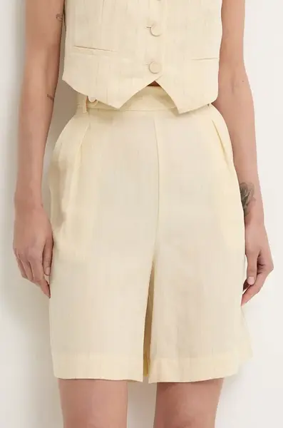 Šortky s příměsí lnu Liu Jo