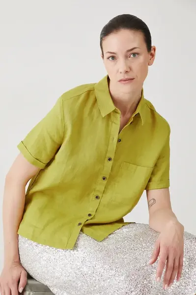 Lněná košile Medicine