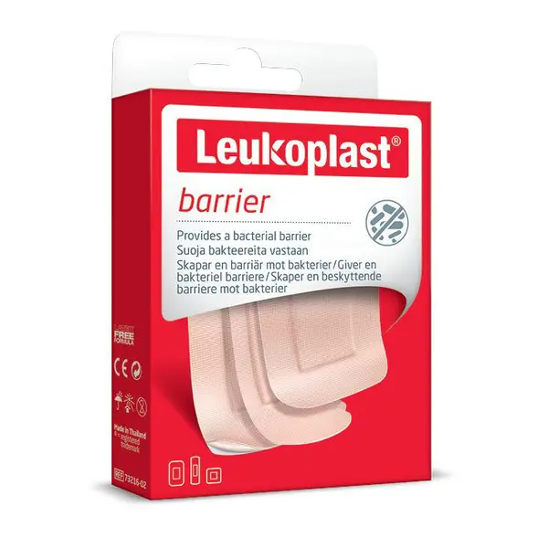 Leukoplast Barrier Náplast voděodolná 3 velikosti 20 ks