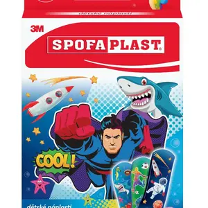 3M Spofaplast 118 Dětské náplasti chlapecký motiv 20 ks