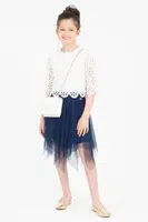 Dětská halenka Guess bílá barva, hladká, J5RH04 WGWR0