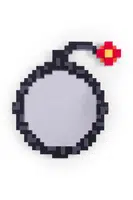 Nástěnné zrcadlo Seletti Pixel Bomb více barev