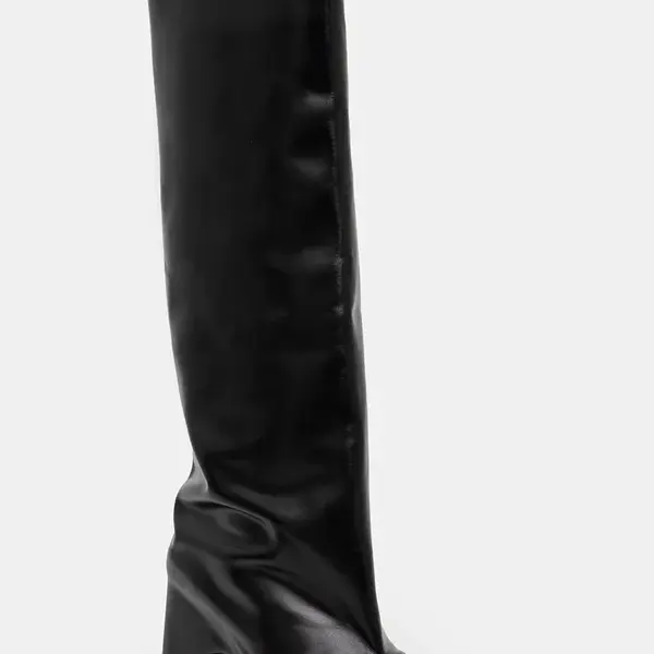 Kožené kozačky Coperni Bridge Boot