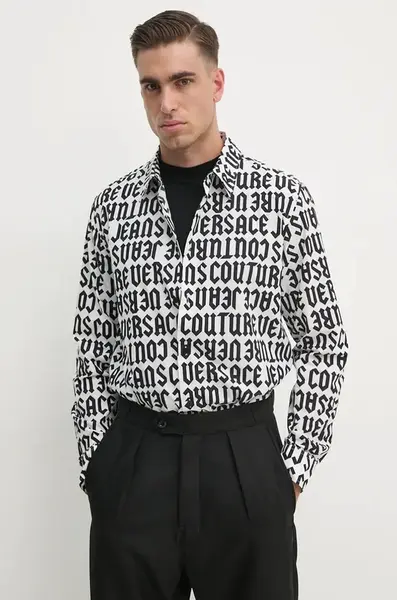 Bavlněná košile Versace Jeans Couture