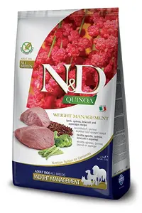 N&D Quinoa Dog Adult Weight Management Lamb 7 kg