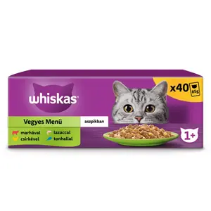 Whiskas výběr ryb a masa v kapsičkách pro kočky 40 x 85 g