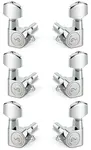 Schaller M6 135 3 left + 3 right Chrome