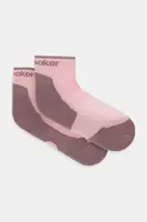 Ponožky s příměsí vlny Icebreaker Merino Hike+ Light růžová barva, IB0A578J0HS1