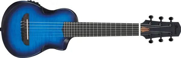 Ibanez AUP10FMNE Transparent Blue Sunburst