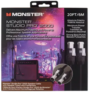 Monster Studio Pro 2000 20' Speaker Cable (rozbalené)