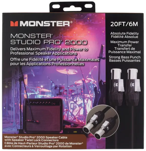 Monster Studio Pro 2000 20' Speaker Cable (rozbalené)