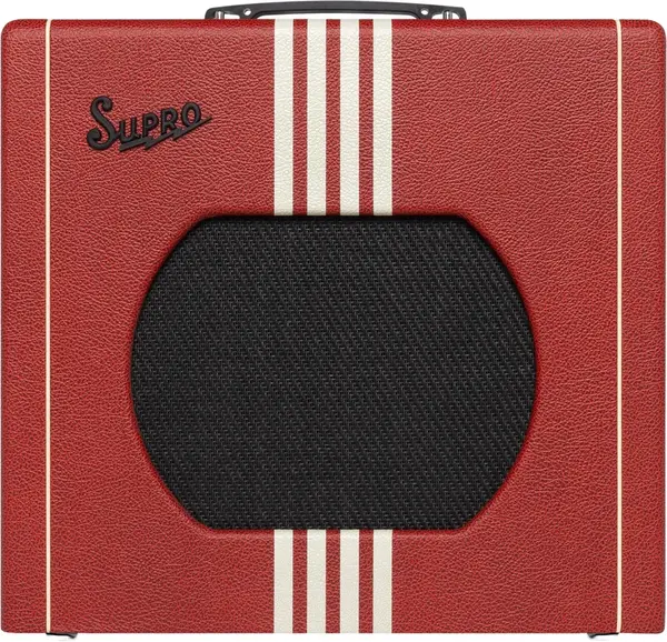 Supro Delta King 12 Scarlett/Cream