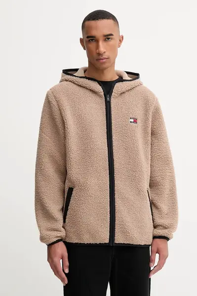 Fleecová mikina Tommy Jeans