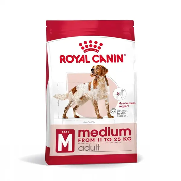 Royal Canin Medium Adult - granule pro dospělé psy středních plemen 15 kg