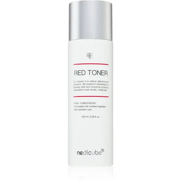 Medicube Red Toner hydratační tonikum pro sjednocení barevného tónu pleti 100 ml