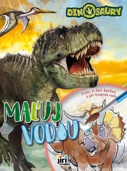 Maľuj vodou Dinosaury