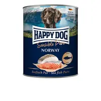 Happy Dog Sensible Pure Norway - konzerva, lososie mäso 6 x 800 g