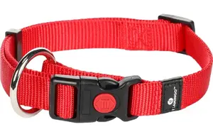 Flamingo Ziggi obojek - červené 2 cm x 45-65 cm