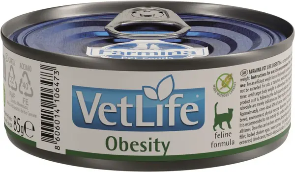 Vet Life Cat Obesity konzerva 85 g
