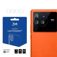4x Sklo na kameru 3mk pre Vivo X80 Pro - Transparentná H20522