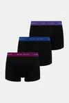 Boxerky Tommy Hilfiger 3-pack pánské, černá barva, UM0UM02763