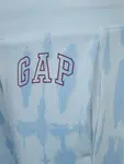 Modré chlapčenské tepláky batikované logo GAP