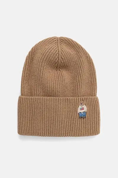 Detská čiapka s prímesou vlny Jamiks JEREMY