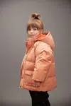 Dětská bunda Mini Rodini oranžová barva, 25710111