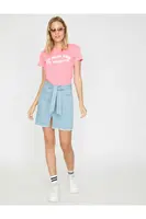 Dámska rifľová mini sukňa Koton